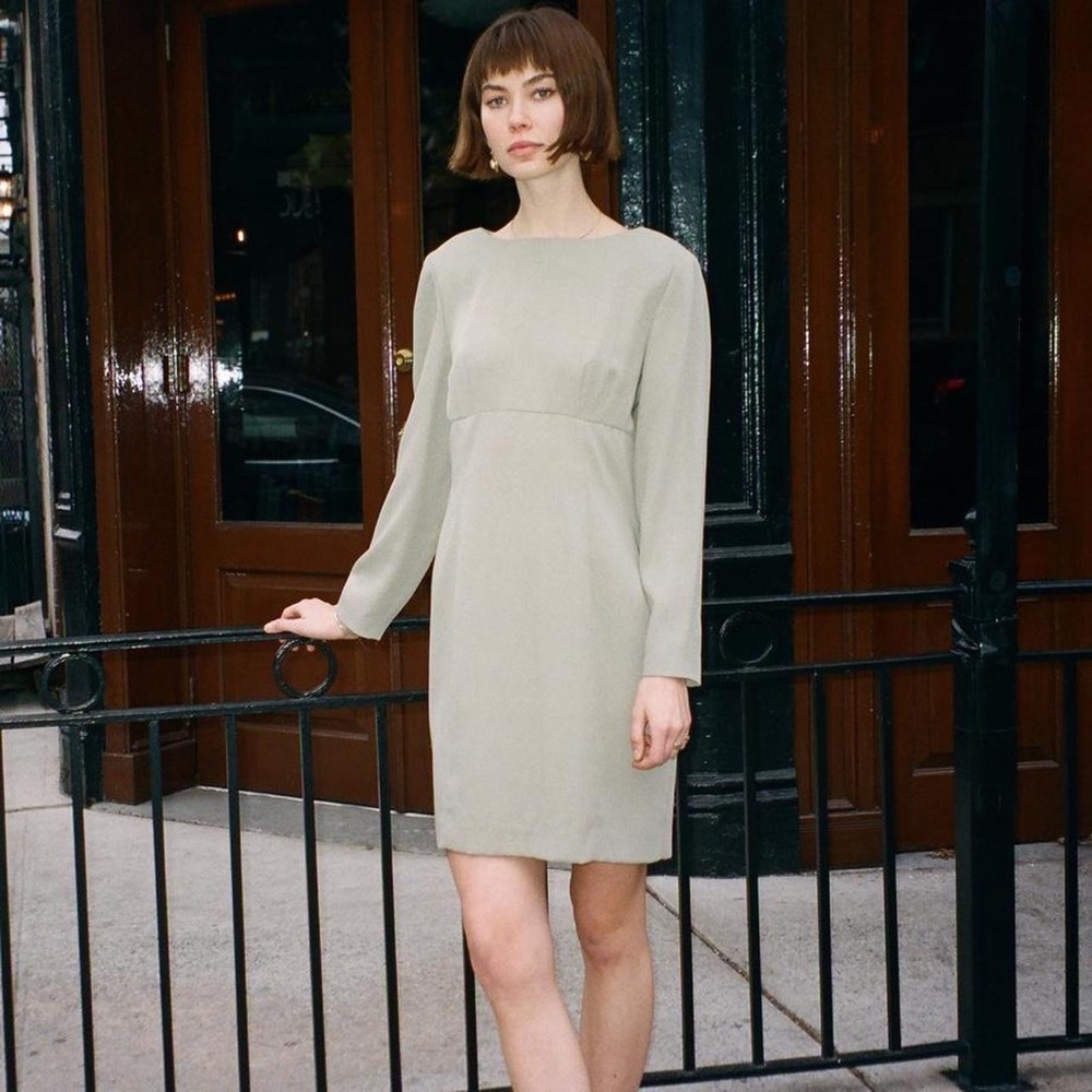 Vintage Depeche Mode Long Sleeve Dress. Size 12 M/L